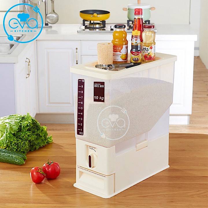 Thùng Đựng Gạo Thông Minh 10 Kg Cao Cấp