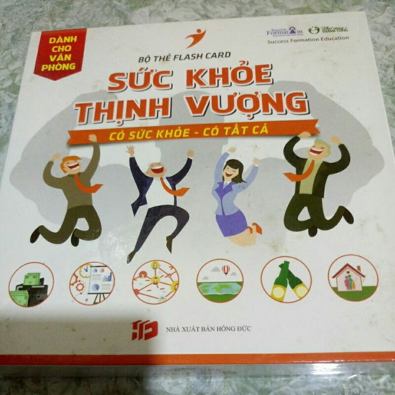 thanh lý BỘ THẺ FLASH CARD SỨC KHỎE THỊNH VƯỢNG