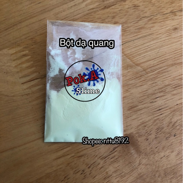 Bột dạ quang - Nguyên liệu làm slime