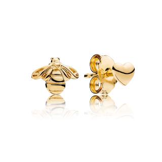 Bông Tai Xi Mạ Vàng 18k Và Bạc 267071