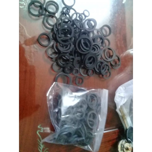 100 cái Bánh Tỳ Trung gian các cỡ cho đài cassette. gioăng cao su, bánh đá