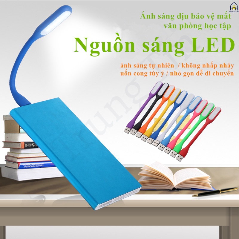 Đèn LED Siêu Sáng Nhiều Màu cắm usb cho máy tính, laptop và sạc dự phòng tiện dụng Trung Tín