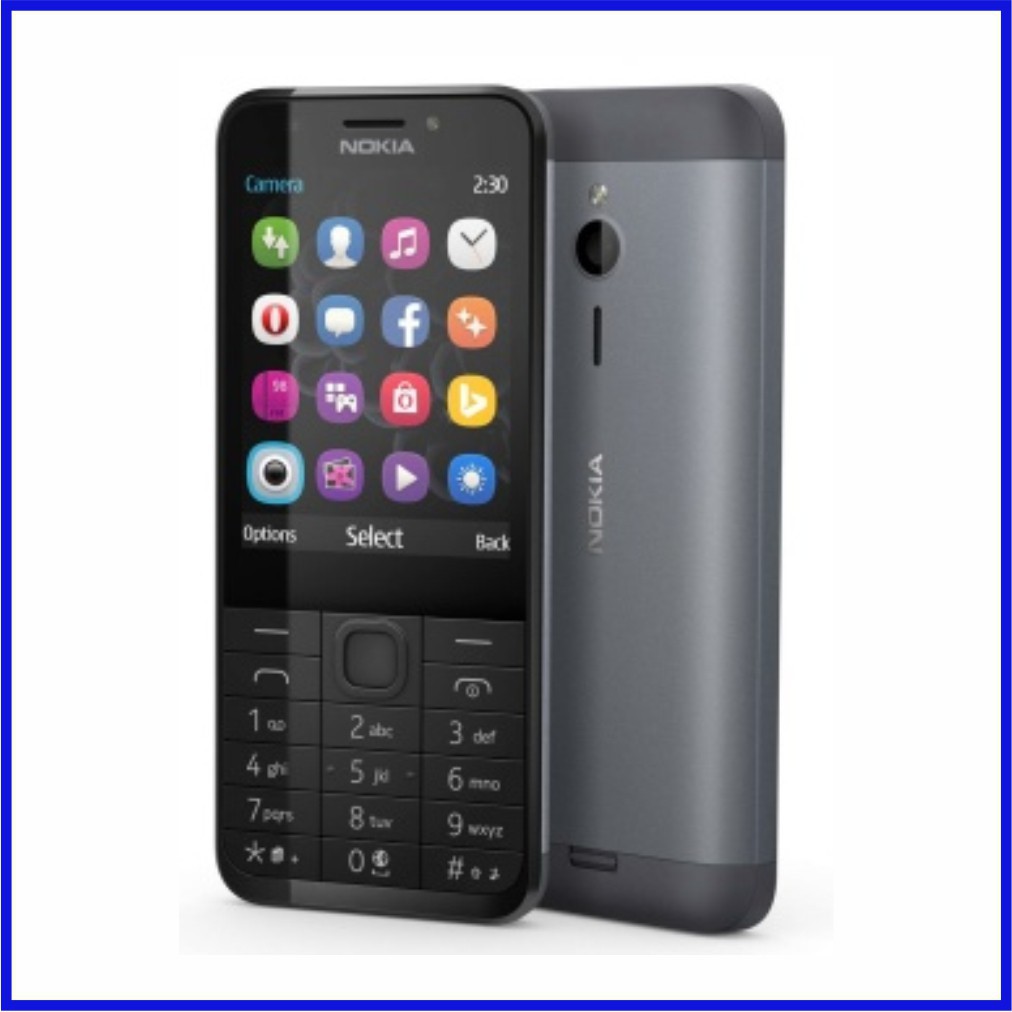 Điện Thoại Nokia 230 - Nguyên Seal - Mới 100% - Hàng chính hãng - BH 12 tháng TOÀN QUỐC