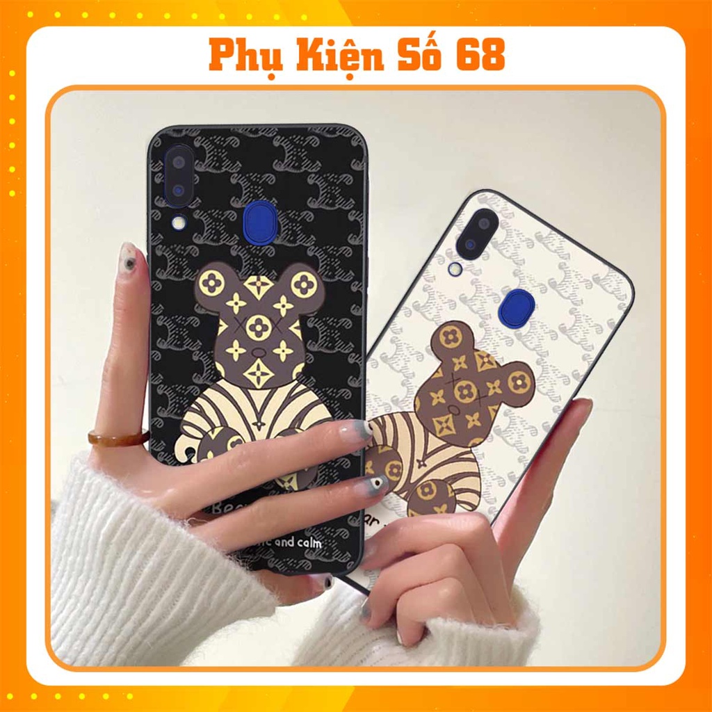 Ốp lưng điện thoại Samsung M20 / M30 elegant, gấu be@rbrick cao cấp, vỏ ốp rẻ đẹp