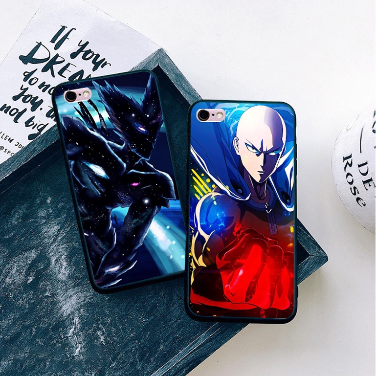 Ốp Iphone 6 / 6 plus in hình One punch man đẹp ngầu dễ thương ,In hình saitama  phong cách đẹp  vui nhộn đáng yêu