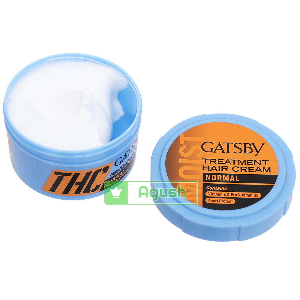 Kem ủ tóc phục hồi hư tổn hair treatment cream siêu mượt lạnh thơm nhật bản giá rẻ Gatsby treatment hair cream 125g