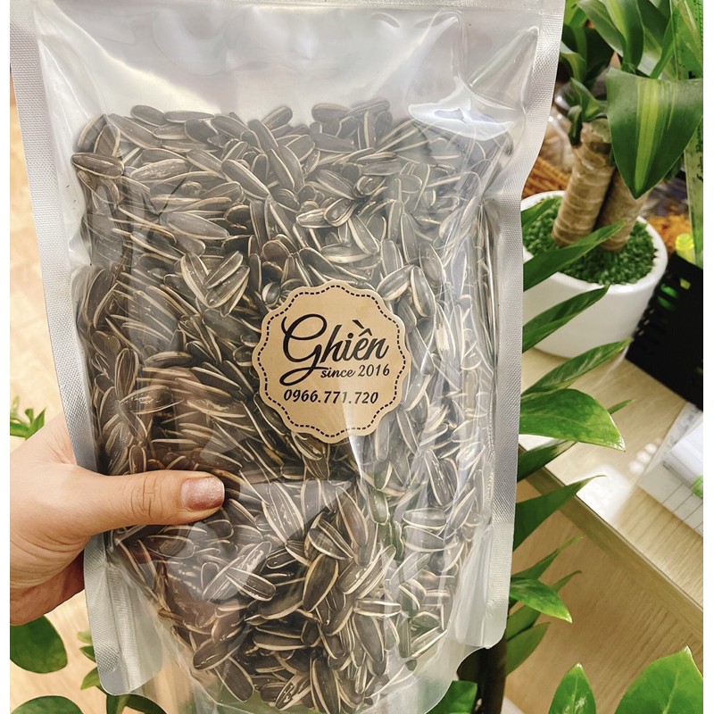HẠT HƯỚNG DƯƠNG RANG THƠM TÚI 500gram- MÓN ĂN NGÀY TẾT