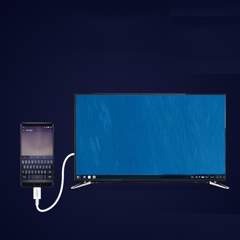 Cáp chuyển USB C sang HDMI dài 1.5m Ugreen 30841 (hỗ trợ 4K 2K)