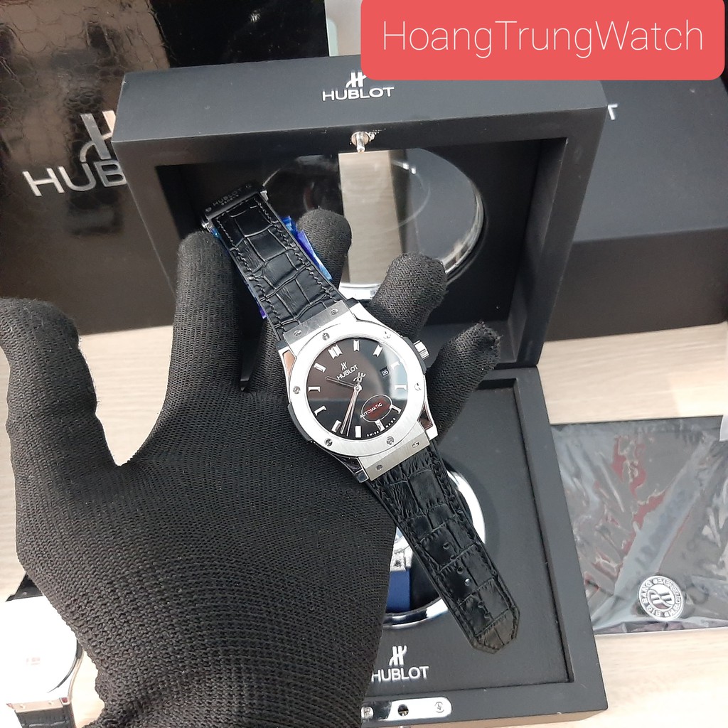 Đồng Hồ Nam Hubl0t automatic cao cấp, thép không gỉ [ ảnh shop tự chụp, có video]