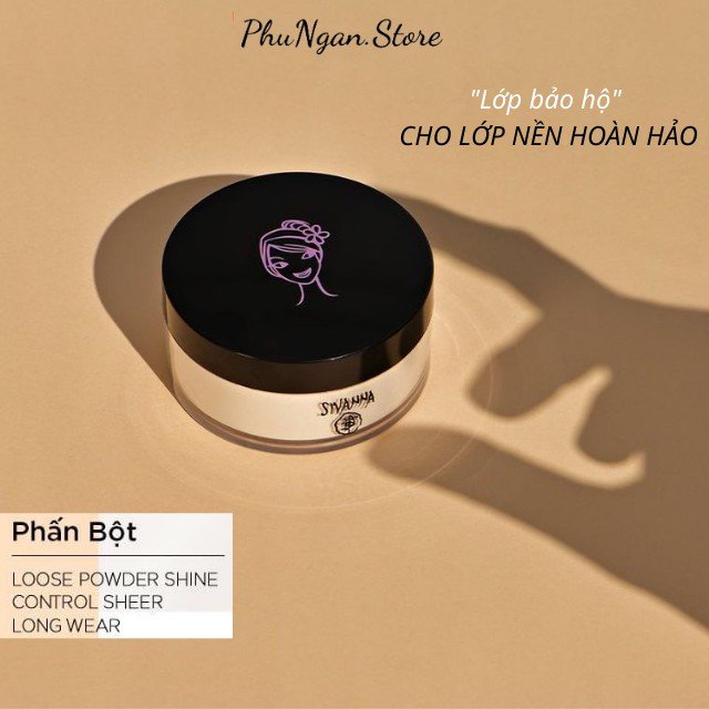 (Mịn, kiềm dầu)Phấn phủ bột Sivanna Loose Powder Thái Lan F010 | BigBuy360 - bigbuy360.vn