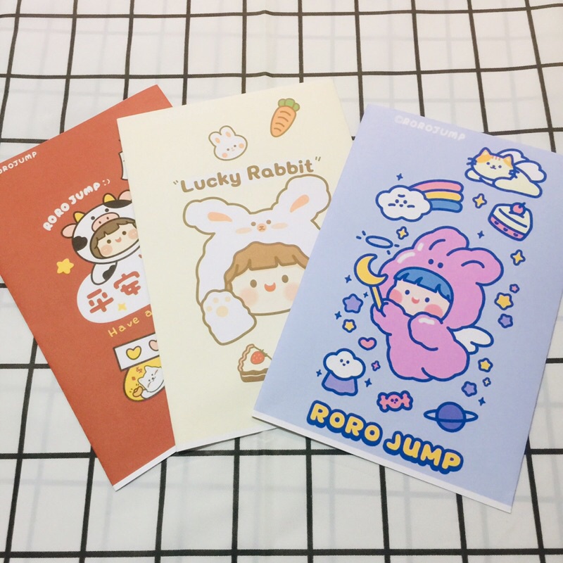 [Sẵn] Túi giấy mini đựng quà Roro Jump dễ thương
