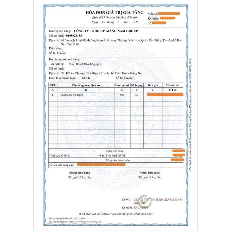 Collagen_ nước của Mỹ (chinh hãng)