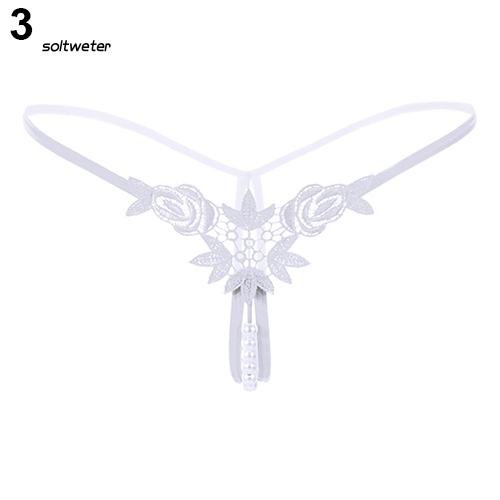 Quần lót lọt khe phối ren phong cách quyến rũ dành cho nữ