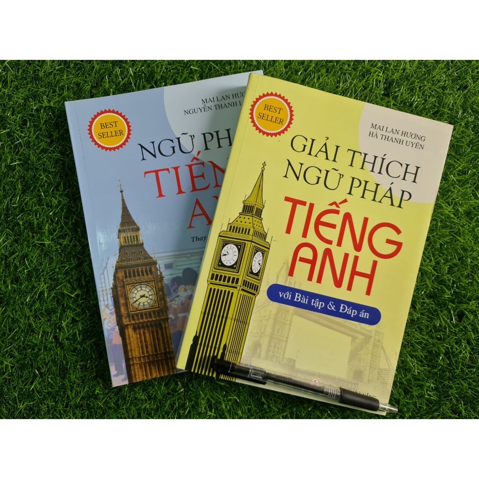 Combo Sách Giải Thích Ngữ Pháp Tiếng Anh