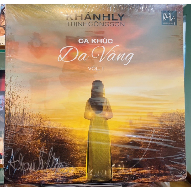 Đĩa than Ca khúc Da Vàng vol 1 - Khánh Ly (Trịnh Công Sơn)
