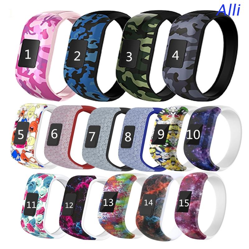 Dây đeo silicon nhiều màu thay thế cho Garmin Vivofit JR/Vivofit JR2/Vivofit 3