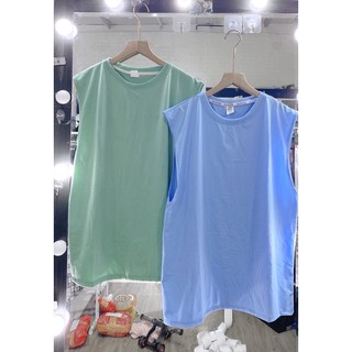 Áo thun tanktop không kèm áo trong -áo thun unisex nam nữ dáng rộng 3 lỗ ulzzang