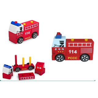Lắp ráp xe cứu hỏa Winwintoys