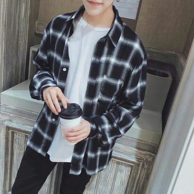 Áo Sơ Mi CARO FLANEL Unisex Hottrend Chất Đẹp - A25 | BigBuy360 - bigbuy360.vn