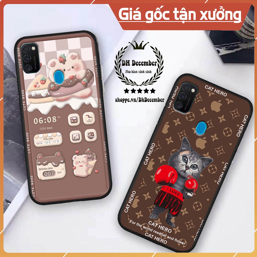 Ốp lưng Oppo A53 in hình 3D GẤU HỒNG-GẤU BE3R -XINH XẺO CỰC ĐẸP