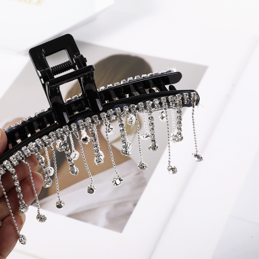 Kẹp Tóc Đính Đá Lấp Lánh Thời Trang Cho Nữ