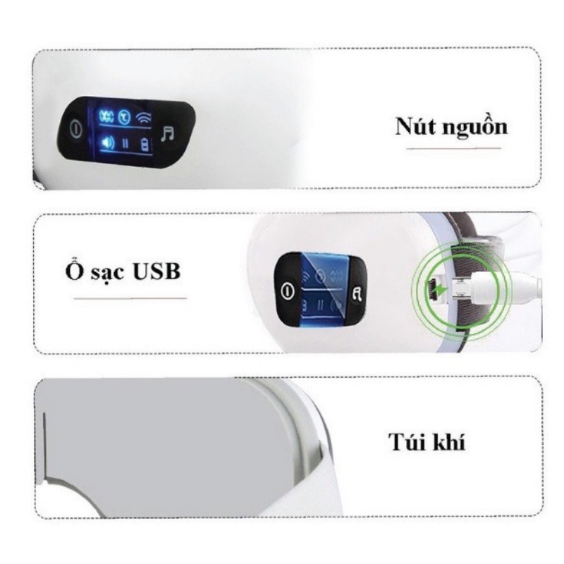 Máy Massage Mắt Fuji-giảm 350k Mã Fuji35 Giúp Thư Giãn Mắt,hỗ Trợ Tan Quầng Thâm Mắt,cải Thiện Thị Lực Cho Người Cận Thị