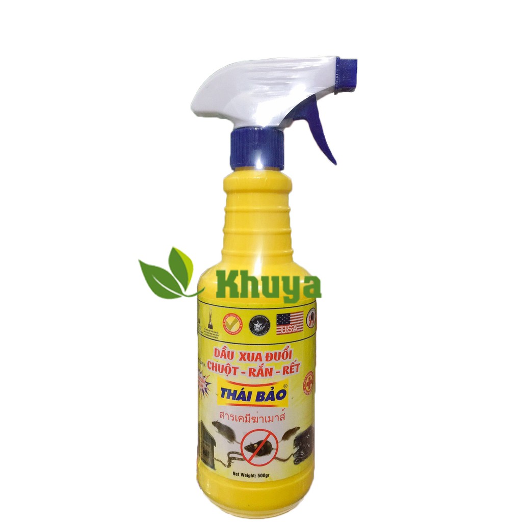 Dầu xua đuổi Chuột Rắn Rết 500ml