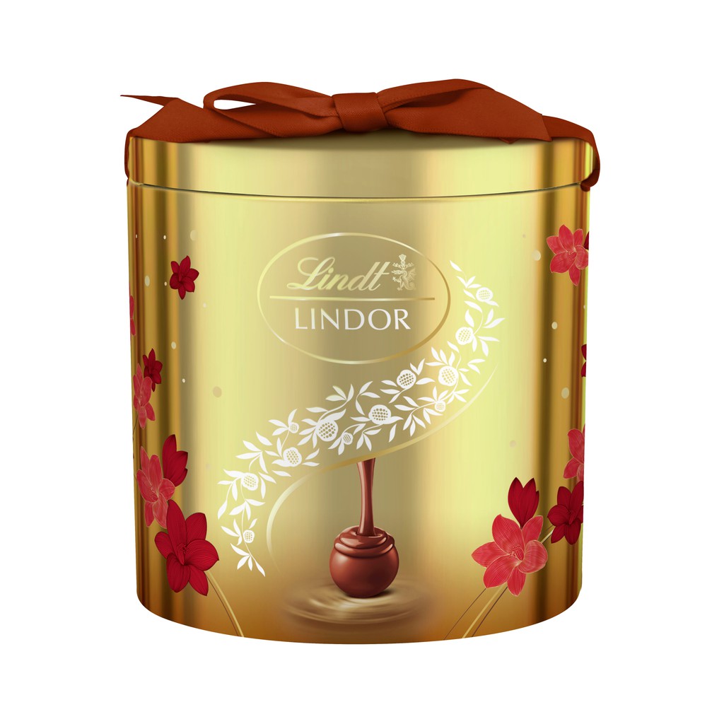 Socola Lindt Lindor Hỗn hợp Oval Tin 144g
