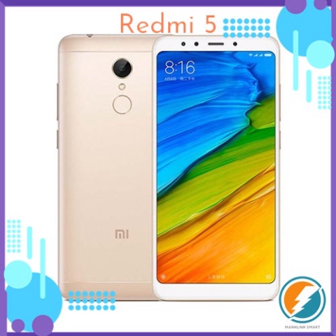 Điện thoại Xiaomi Redmi 5 màn 5.7'' HD+ - Snap 435 ram 3G/32G Mới fullbox MSP 021