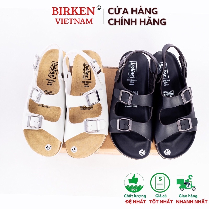 Giày sandal UNISEX xuất khẩu Châu Âu dòng PU leather Mã D02