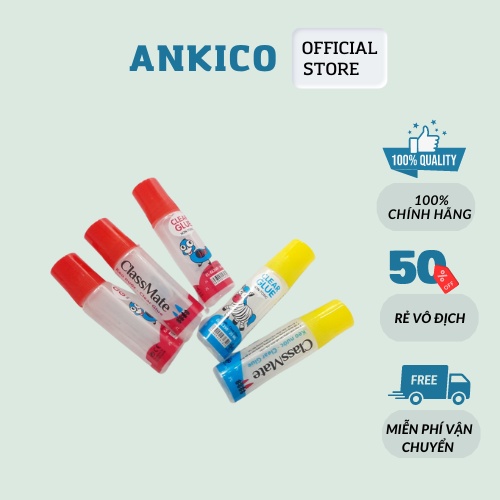 Keo dán giấy 25ml Classmate GL250 keo dán thủ công dành cho học sinh ANKICO