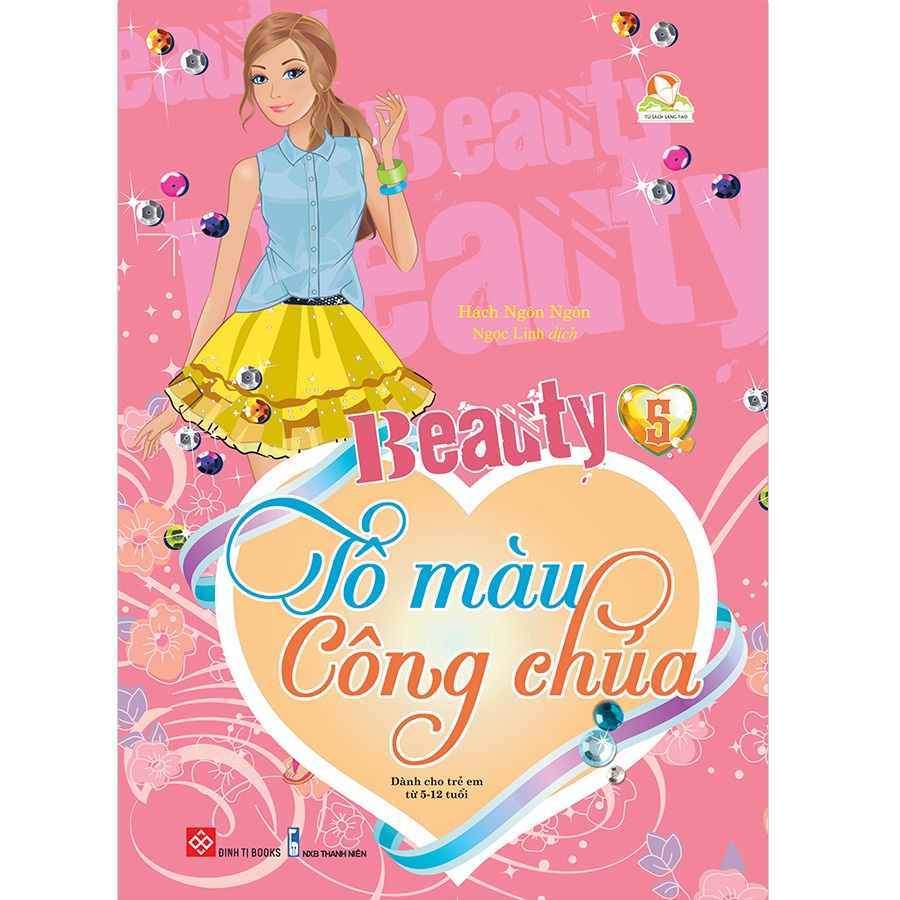 Sách - Beauty - tô màu công chúa