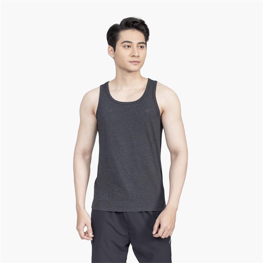 Áo tank top basic ARISTINO chất liệu cotton mềm nhẹ , thấm hút mồ hôi -  ATT009S2