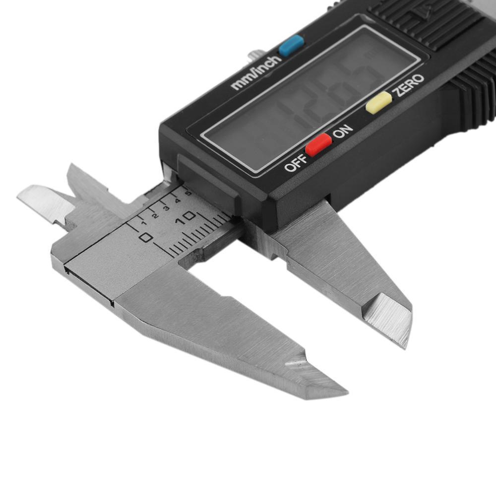GOGOUP 150mm/6inch Digital Vernier Caliper Metalworking Precision Measuring Tool Ruler Stainless Steel