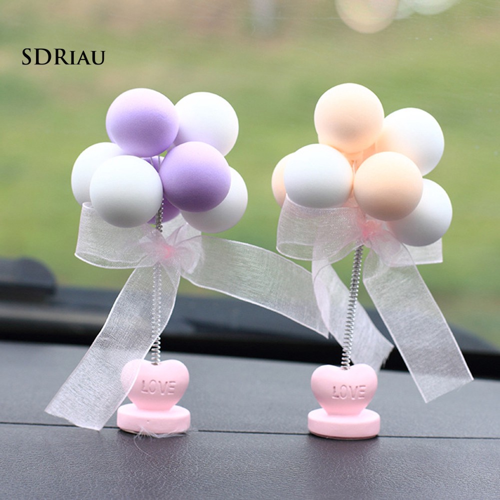 Bong Bóng Nhiều Màu Trang Trí Xe Hơi