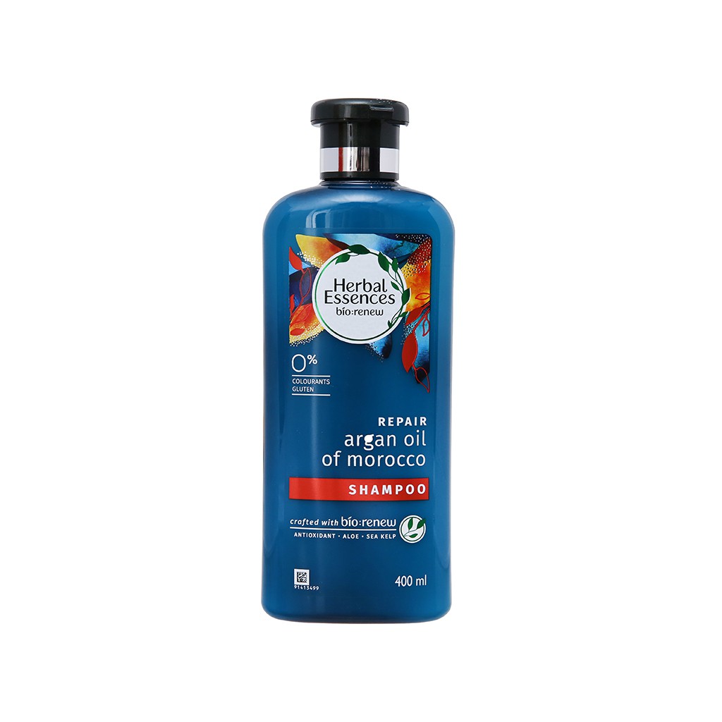 [Mã FMCGMALL giảm 8% đơn từ 250K] Dầu gội chiết xuất tinh dầu Argan Herbal Essences (400ml)