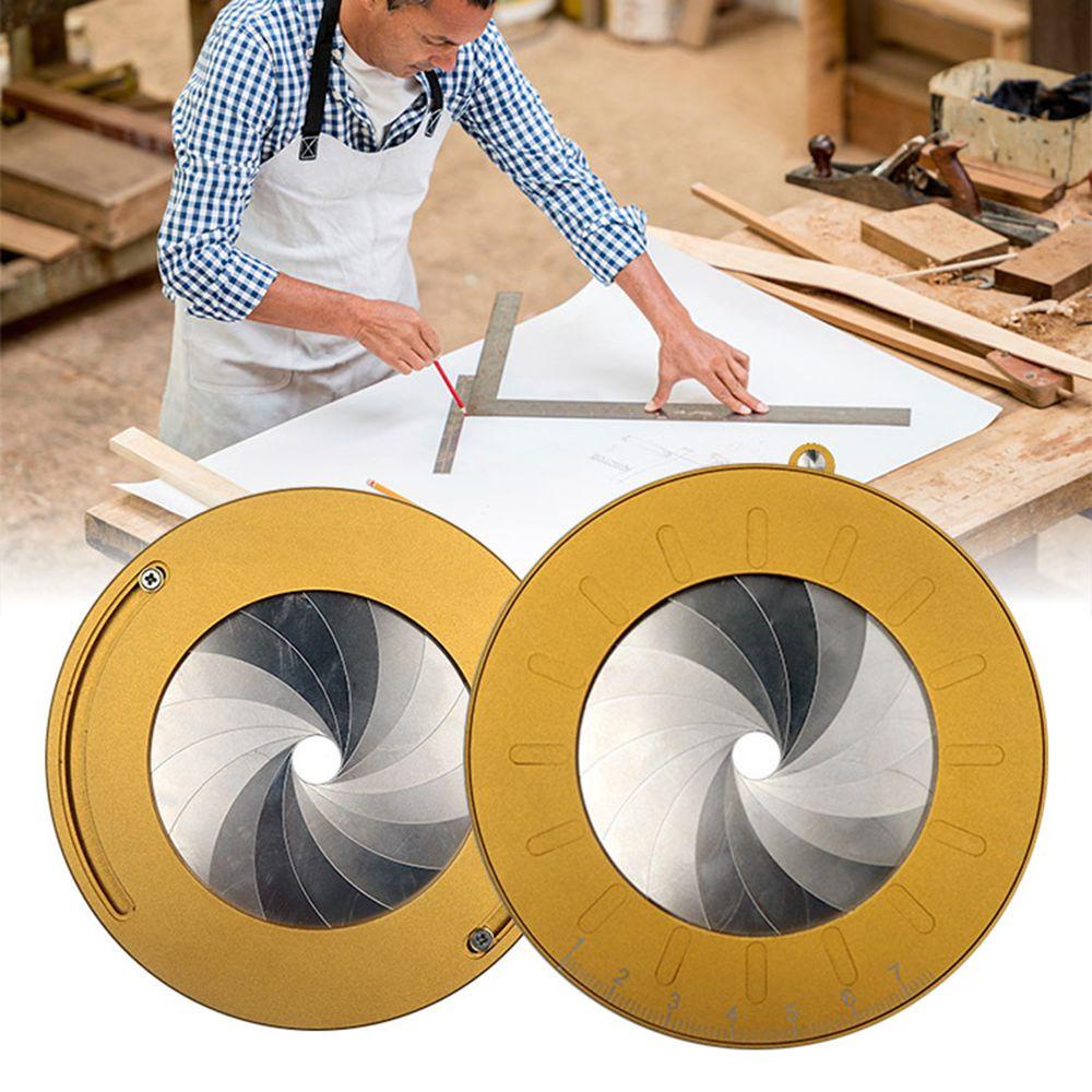 Thước Đo Vòng Nhẫn Kiêm La Bàn Bền Bỉ Có Thể Điều Chỉnh Dùng Trong Làm Mộc