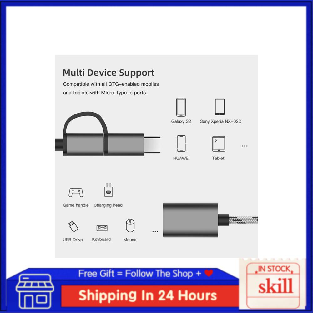 Cáp Chuyển Đổi 2 Trong 1 Type-C Cho Máy Tính | BigBuy360 - bigbuy360.vn