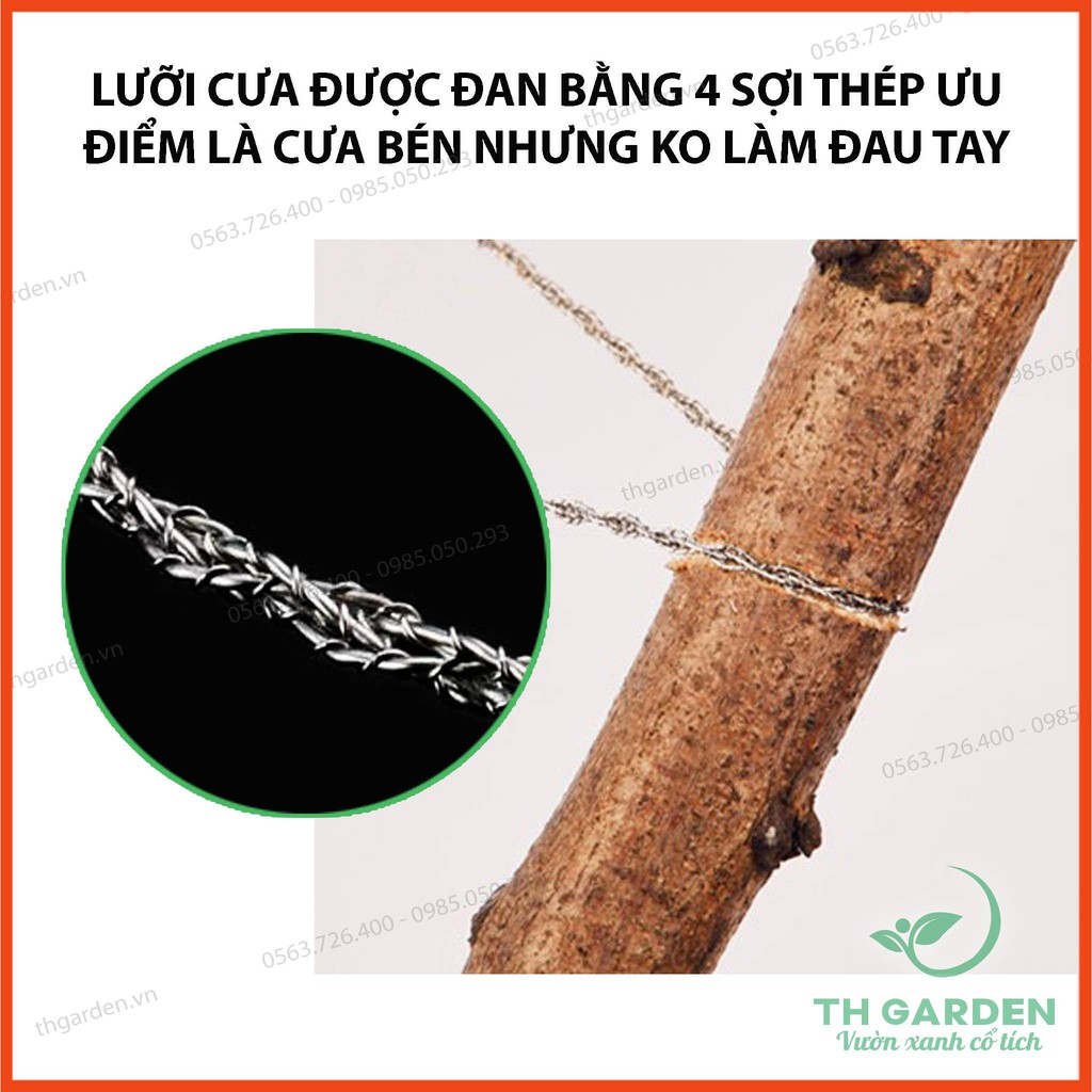 Cưa Dây Đa Năng 360 độ - Cưa Dây Sinh Tồn Tự Nhiên Không Thể Thiếu Cho Dân Phượt, Du Lịch Thám Hiểm