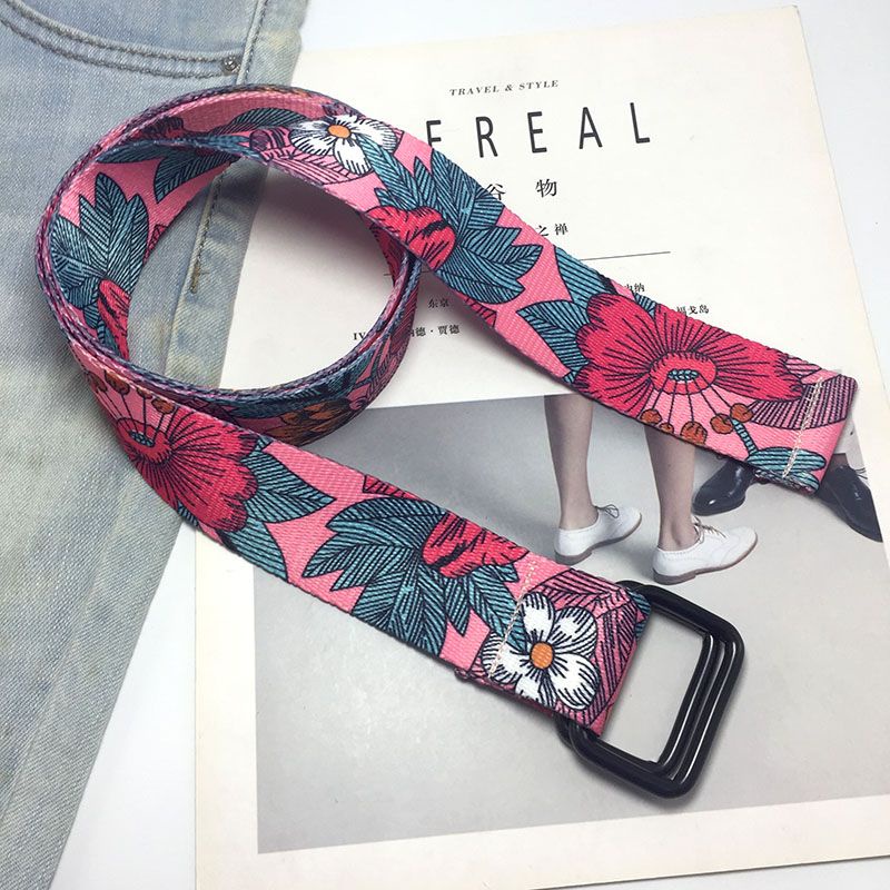 Thắt Lưng canvas 2 Vòng Thiết Kế Thời Trang Dành Cho Cả Nam Và Nữ