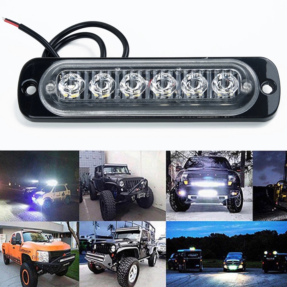Đèn LED 6 Bóng 12V Chống Nước Công Suất Cao Cho Xe Tải