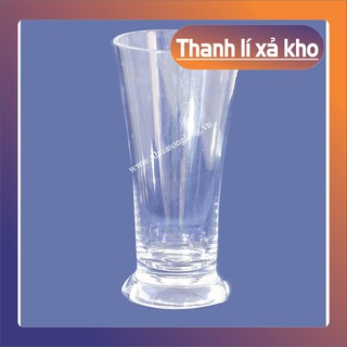 (thanh lý xả kho sỉ) set 10 cốc uống sinh tố nhựa mê ca trong suốt
