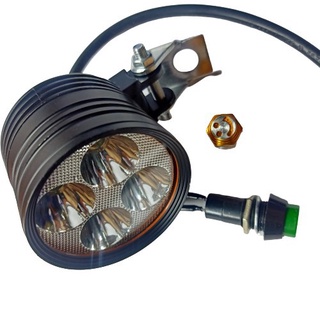 Đèn Pha Led Trợ Sáng L4 XML-T6 Cao Cấp (Tặng Pat Và C Tắc BH 6th)