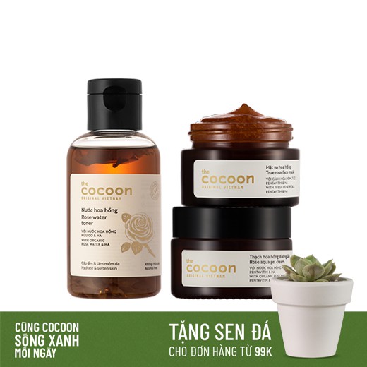 [Mã FMCGMALL giảm 8% đơn 250K] Combo dưỡng ẩm chuyên sâu Cocoon | BigBuy360 - bigbuy360.vn