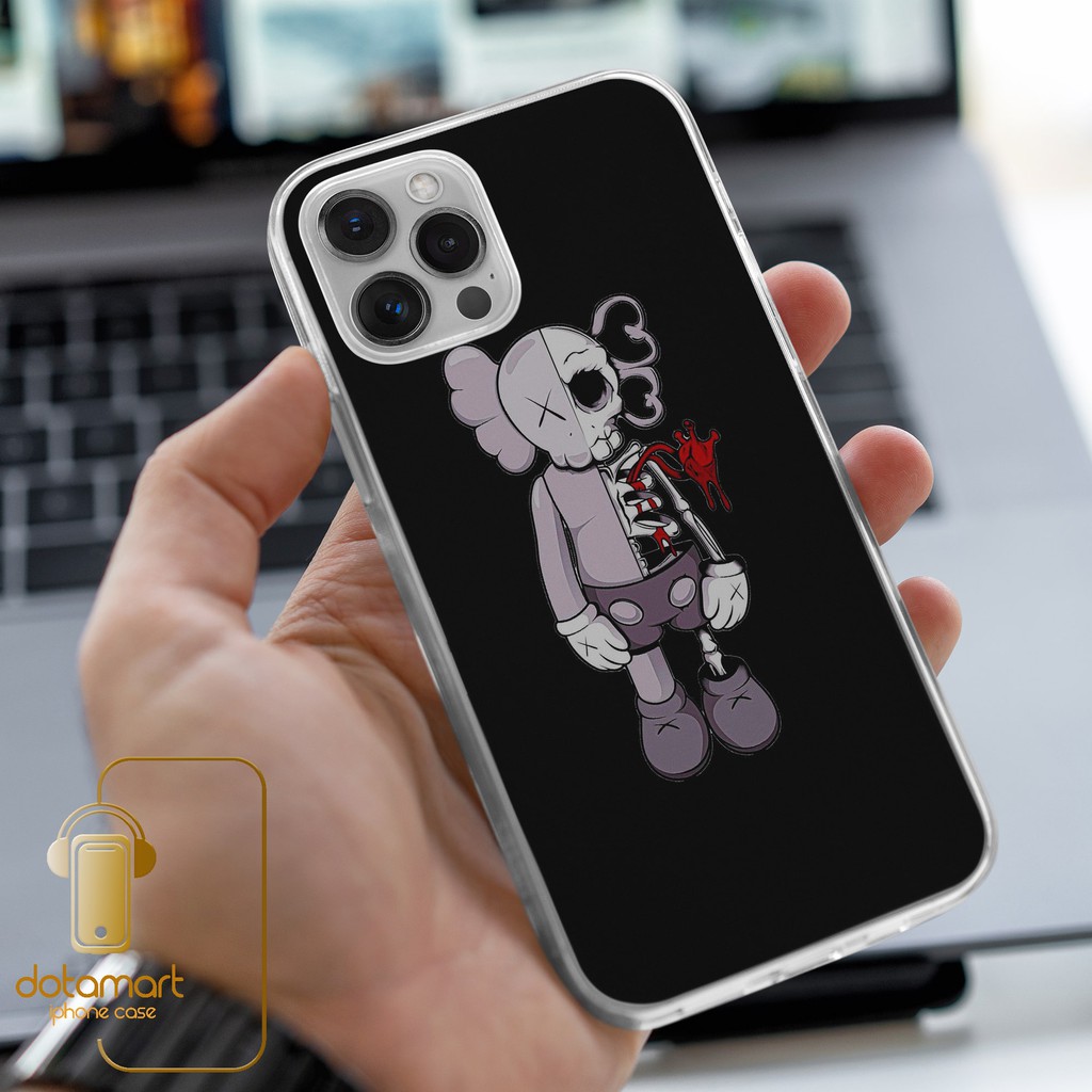 Ốp lưng iphone KAWS dotamart chống sốc, không ố 6/6plus/6s/6splus/7/7plus/8/8plus/x/xr/xs/11/12/pro/max/plus/promax