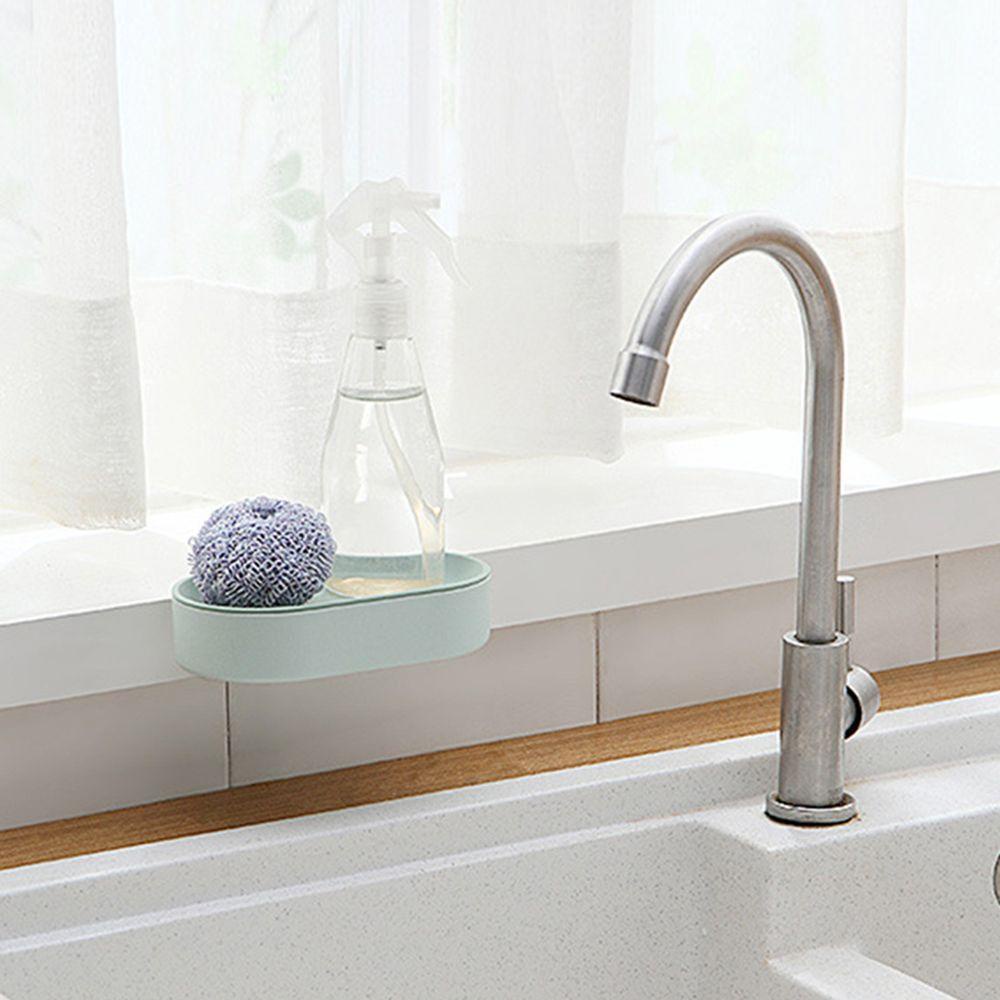 Giá Để Xà Phòng Gắn Tường Thiết Kế Sáng Tạo Có Móc Treo Tiện Dụng Cho Phòng Tắm / Nhà Bếp