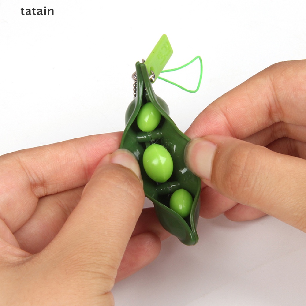 Đồ chơi bóp đầu ngón tay thiết kế đậu nành non giải tỏa căng thẳng chống áp lực cho người lớn