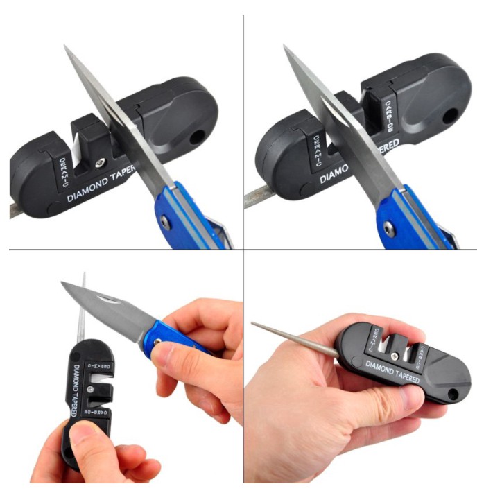 Dụng cụ mài dao 3in1 thiết kế đa năng tiện lợi