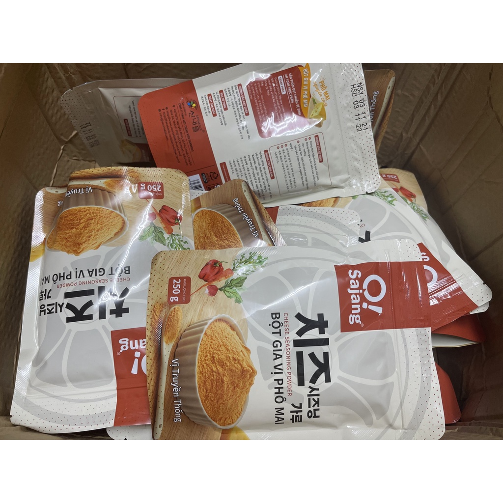 Bột Phô Mai Lắc SAJANG Hàn Quốc 250g