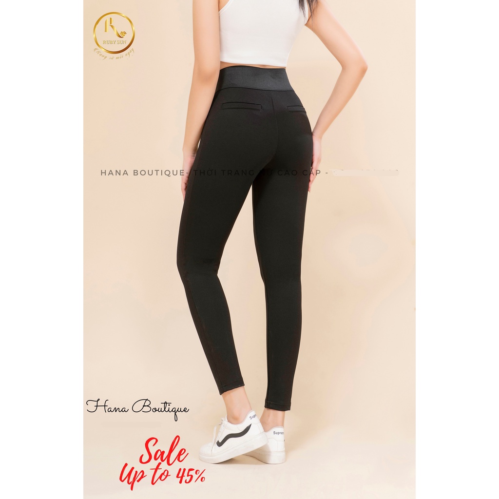 Quần Tregging thun nữ cạp cao siêu tôn dáng | BigBuy360 - bigbuy360.vn